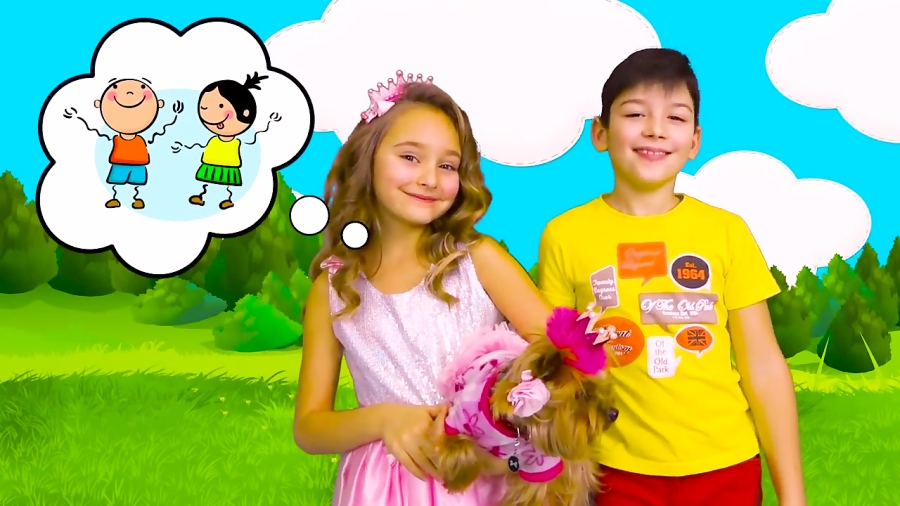 اسباب بازی ها و خانواده مهربان - ساشا و آرایش جدید سگ کوچولو